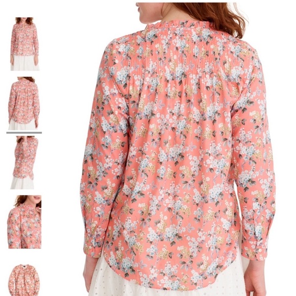 J.Crew Liberty Josephine Floral Ruffle Popover 🌸 - Picture 5 of 13